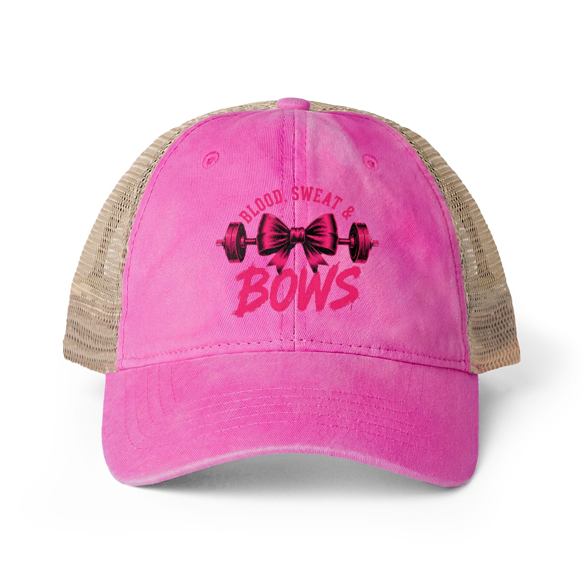 The Signature Washed Mesh Hat