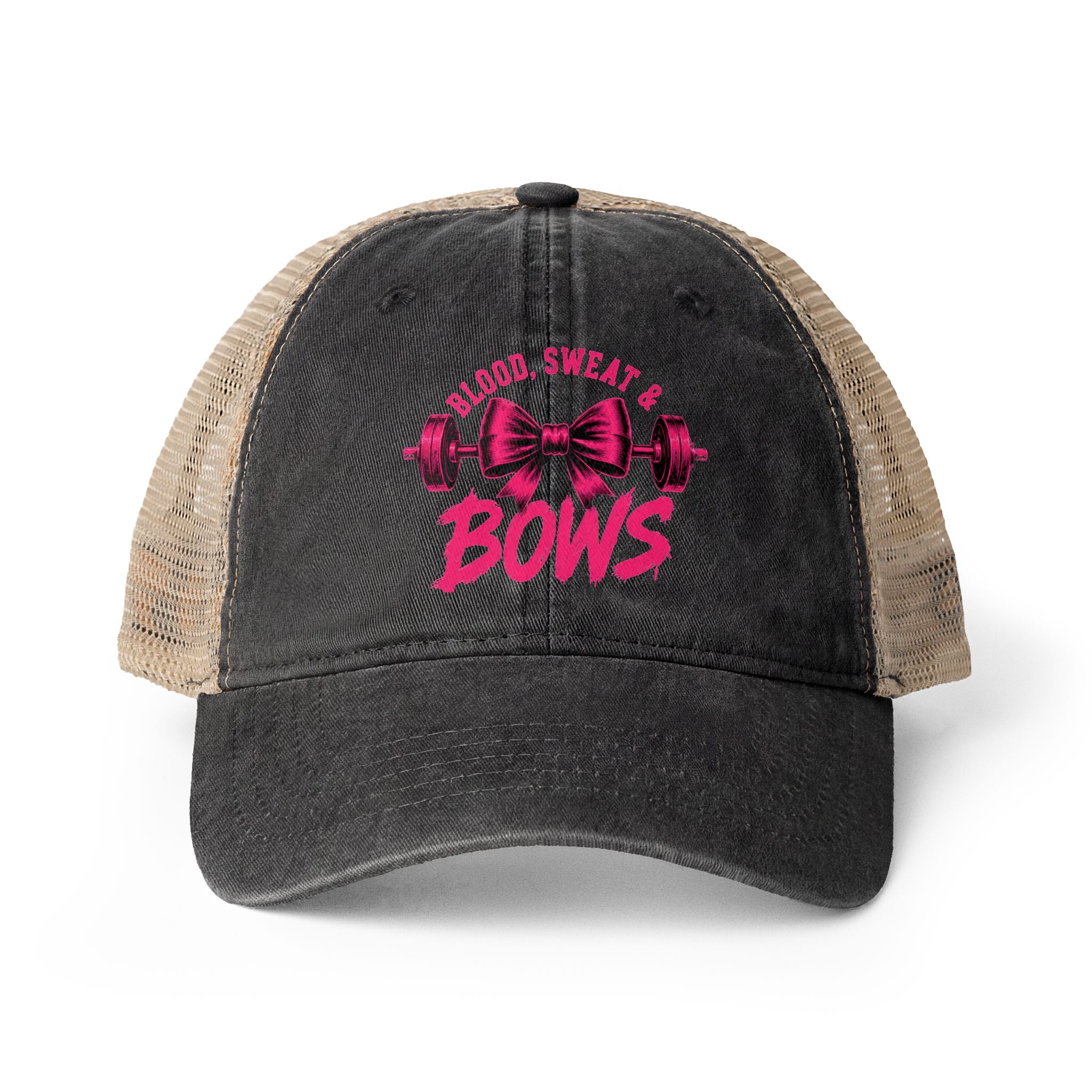 The Signature Washed Mesh Hat