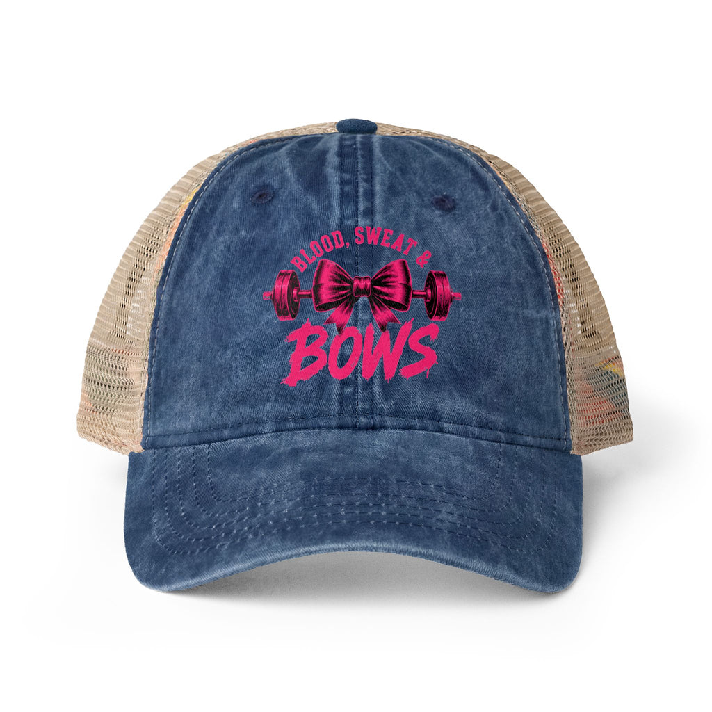 The Signature Washed Mesh Hat