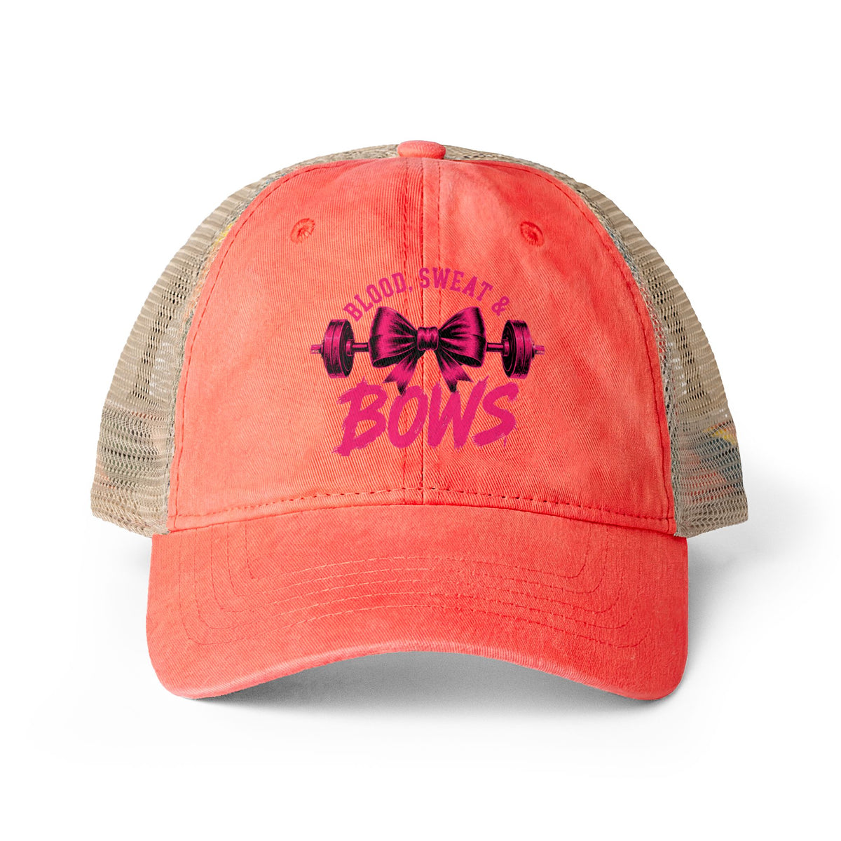 The Signature Washed Mesh Hat