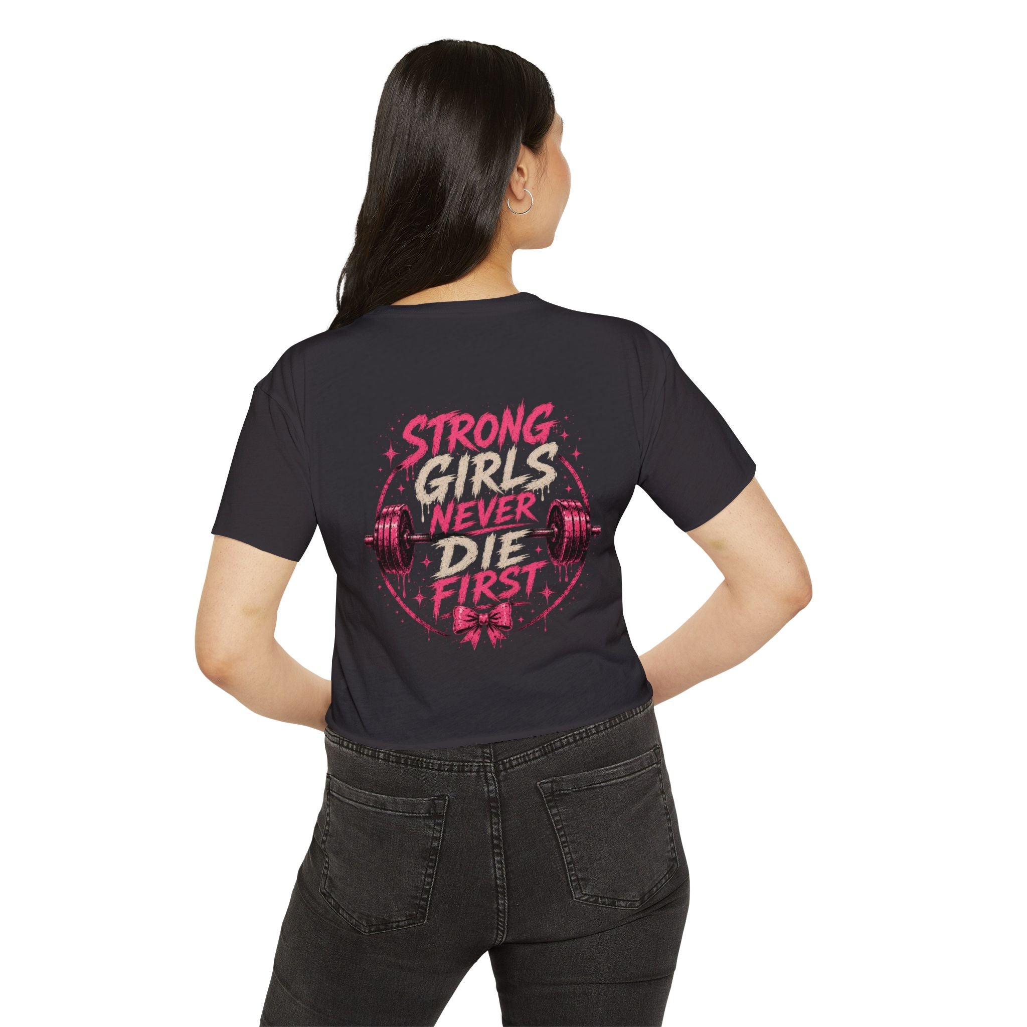 Strong Girls Never Die First Crop Tee