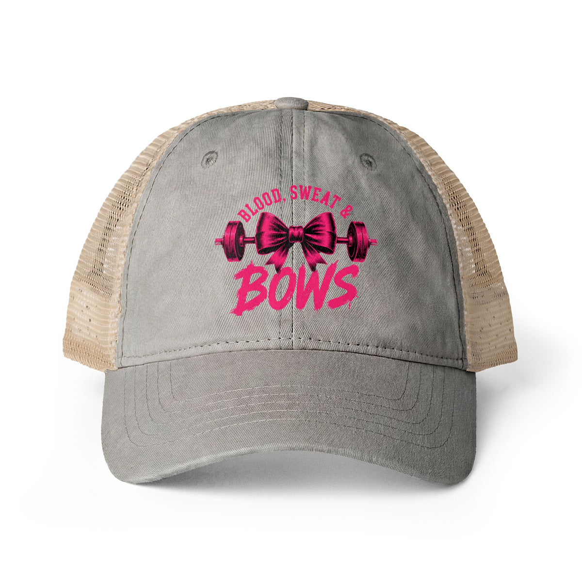The Signature Washed Mesh Hat