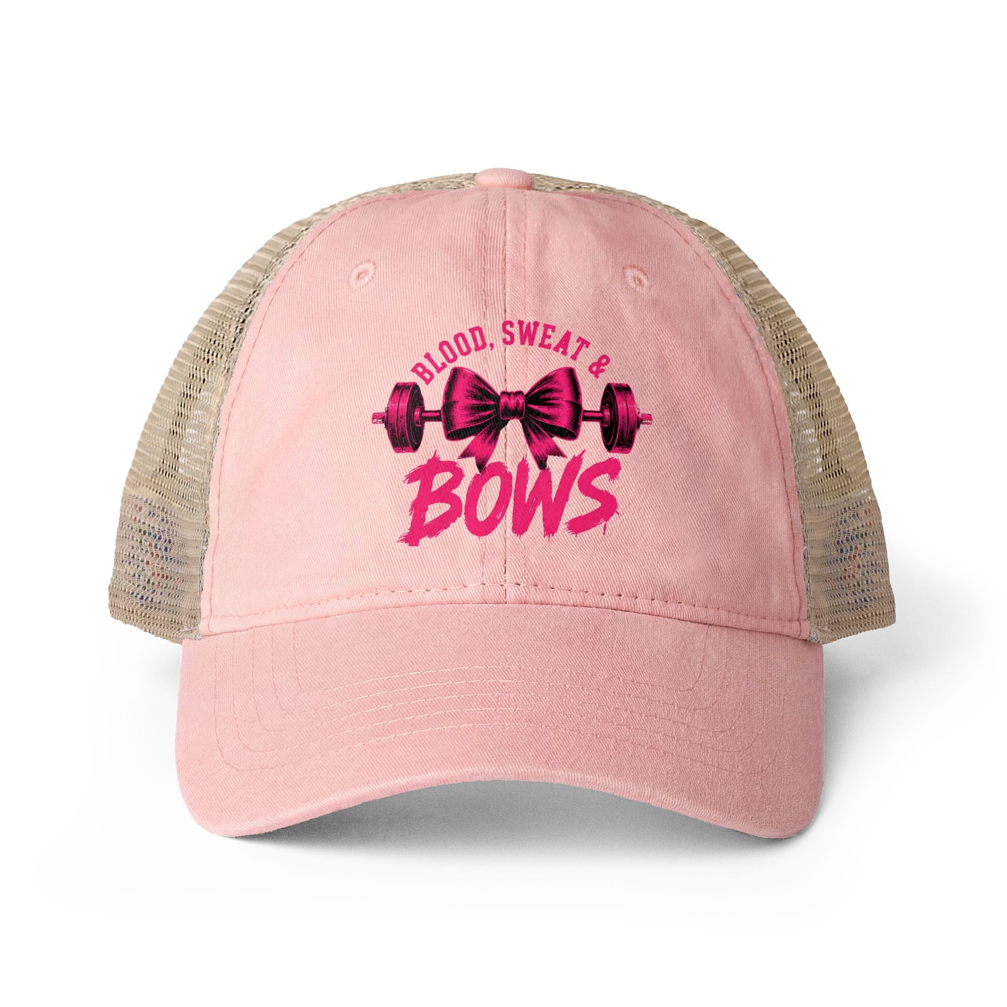 The Signature Washed Mesh Hat