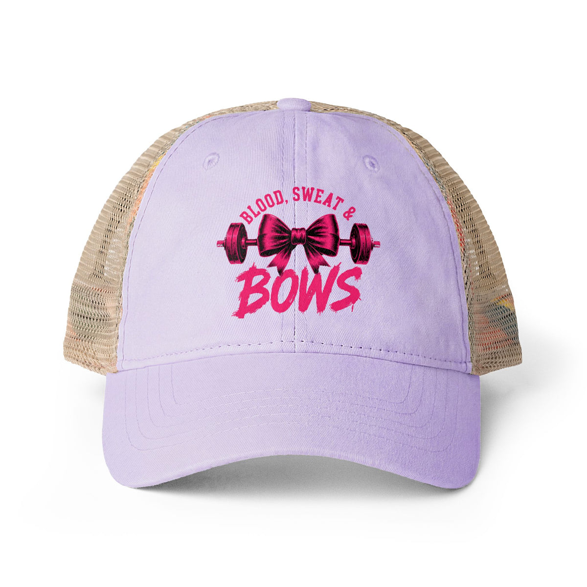 The Signature Washed Mesh Hat