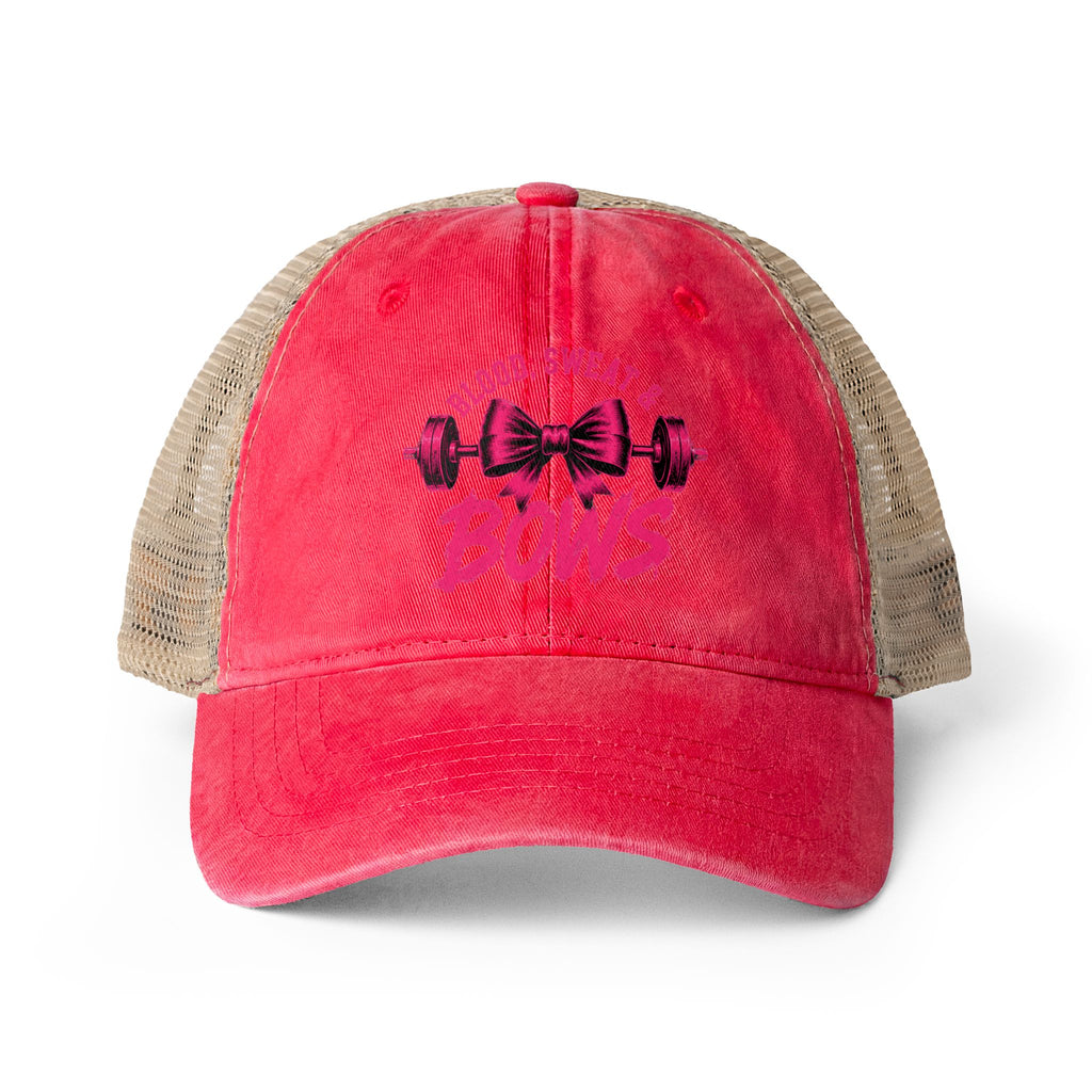 The Signature Washed Mesh Hat