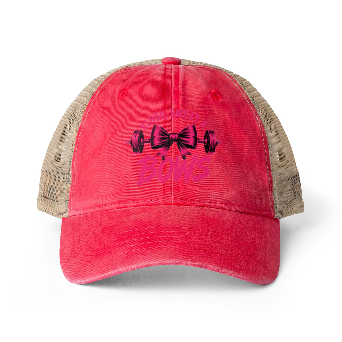 The Signature Washed Mesh Hat