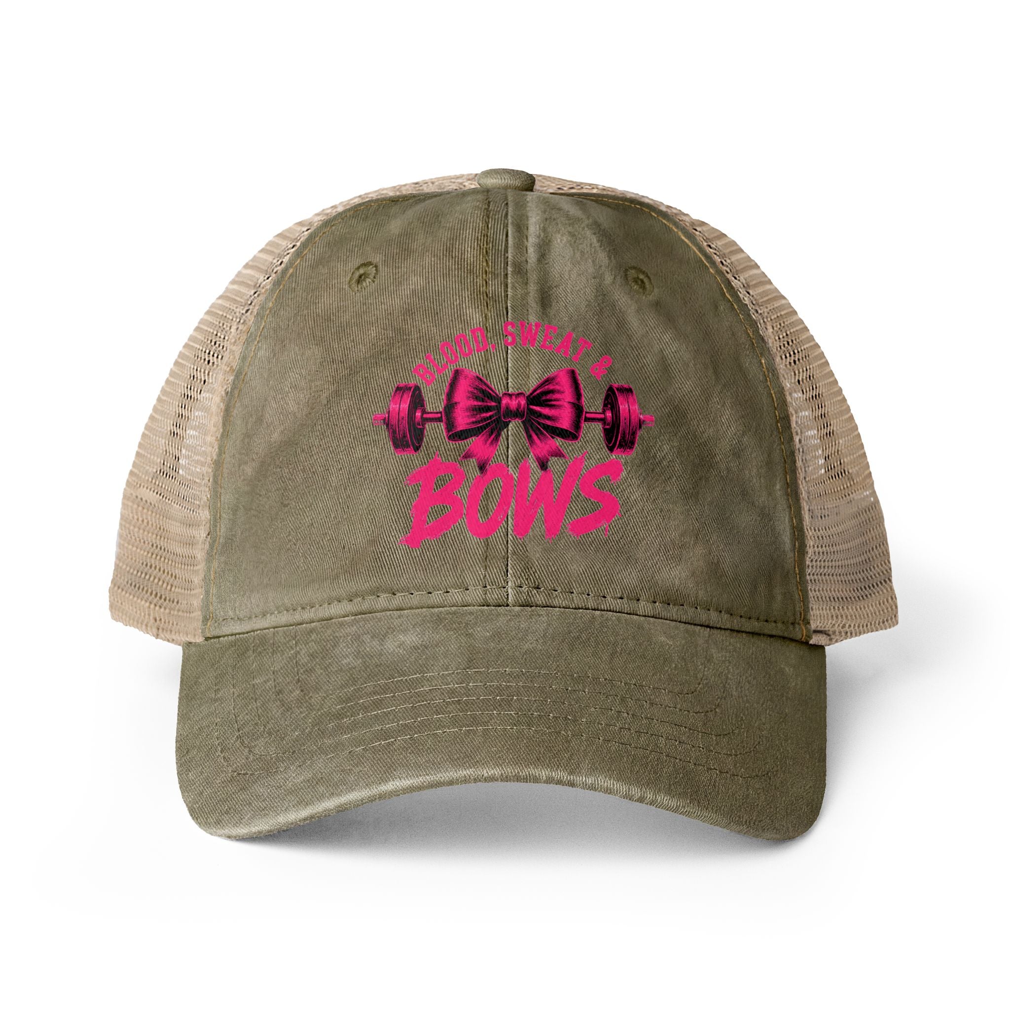 The Signature Washed Mesh Hat