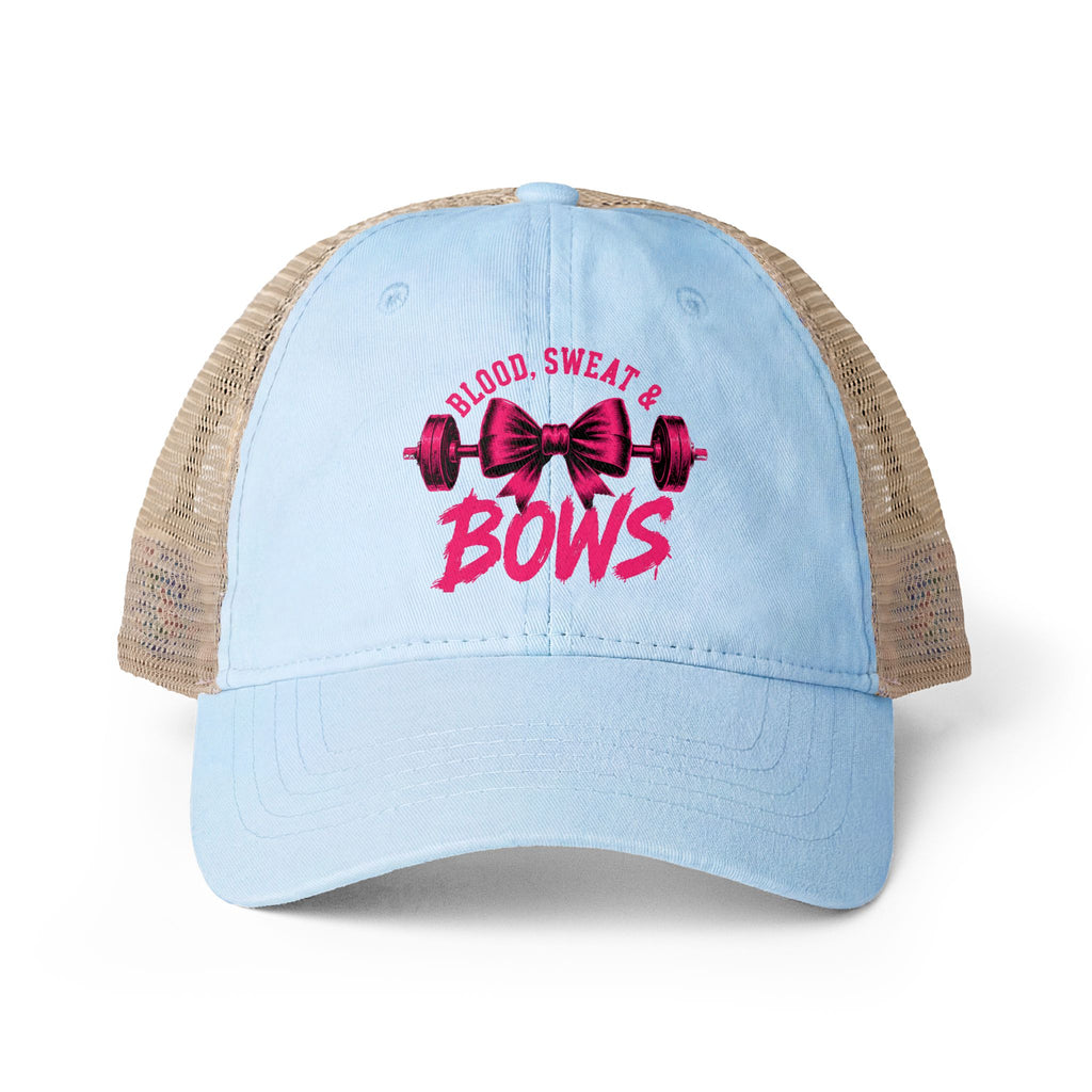 The Signature Washed Mesh Hat