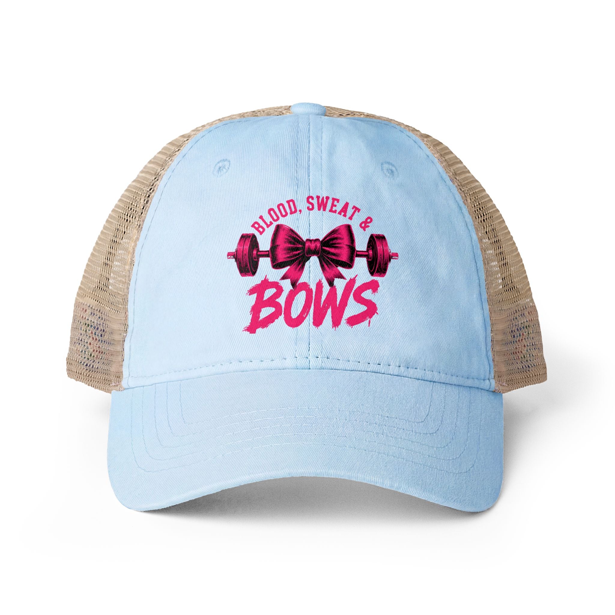The Signature Washed Mesh Hat