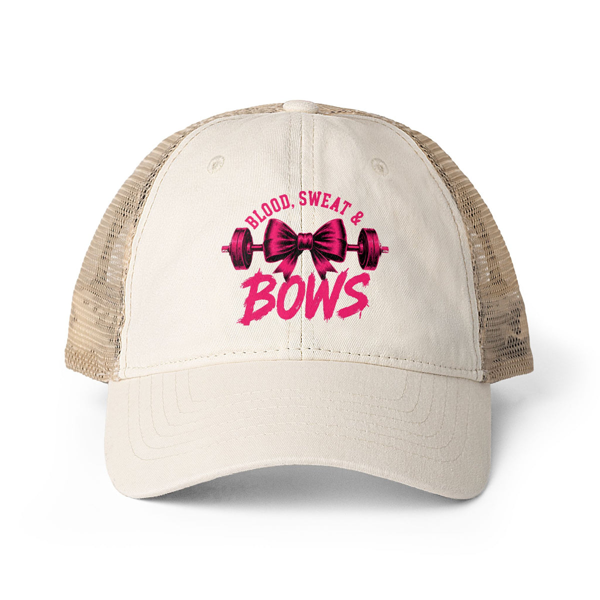 The Signature Washed Mesh Hat